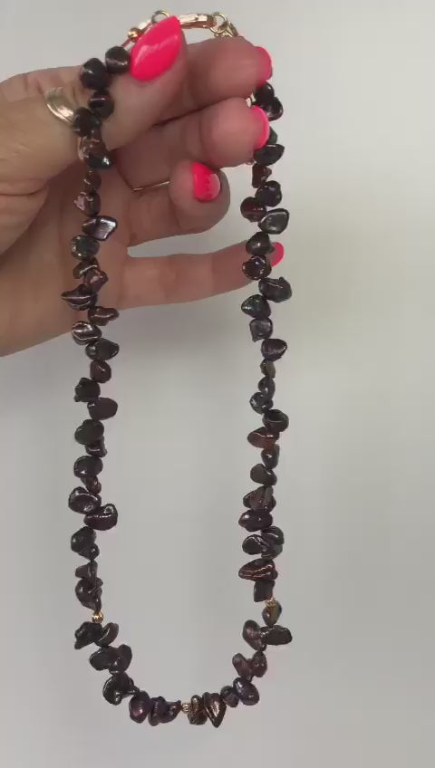 Colier Keshi Beads