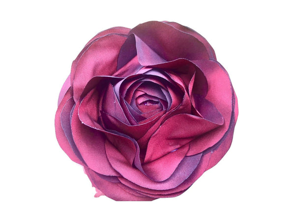 Brosa bordo din organza
