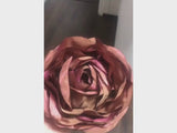 Brosa aluna&roz din organza