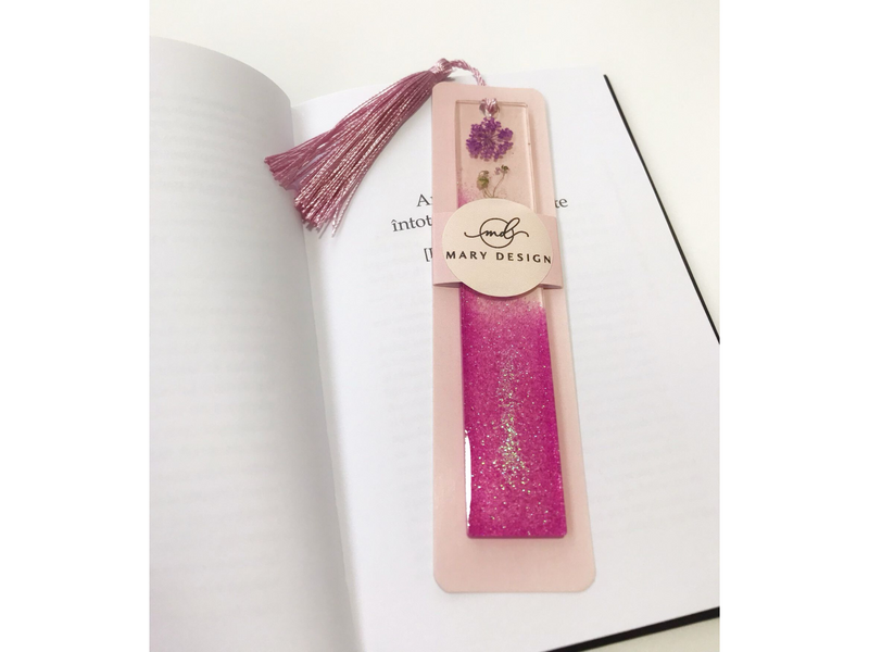 Resin book sign
