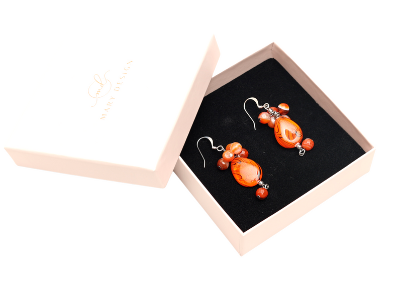 Set bijuterii Agate si Sidef