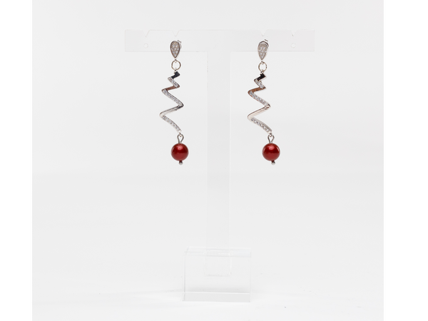 Rhinestone earrings with Swarovski