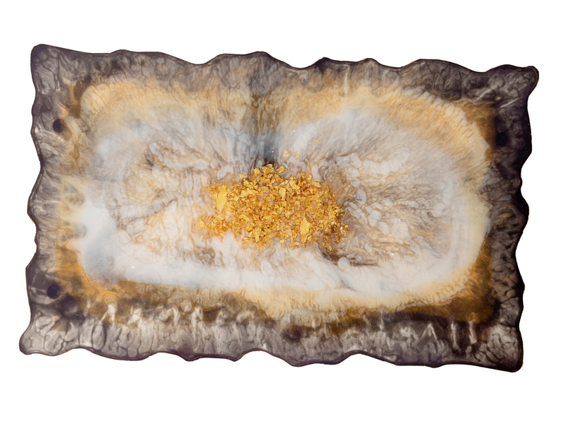 Elegance decor tray