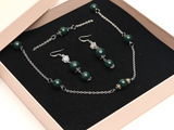 Set Perle Preciosa Malachite