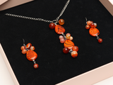 Set bijuterii Agate si Sidef