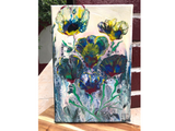 <transcy>Mixed Colors / Blue Flowers pouring Canva</transcy>