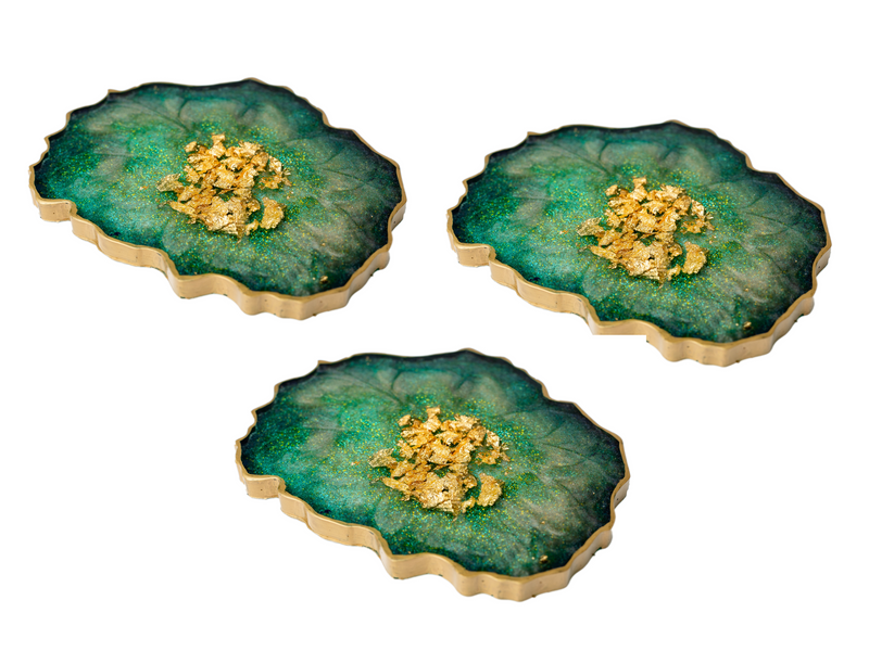 <transcy>Set 3 Coasters Elegance (oval)</transcy>