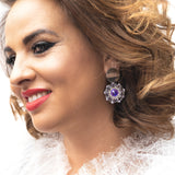 Cosmina Swarovski earrings