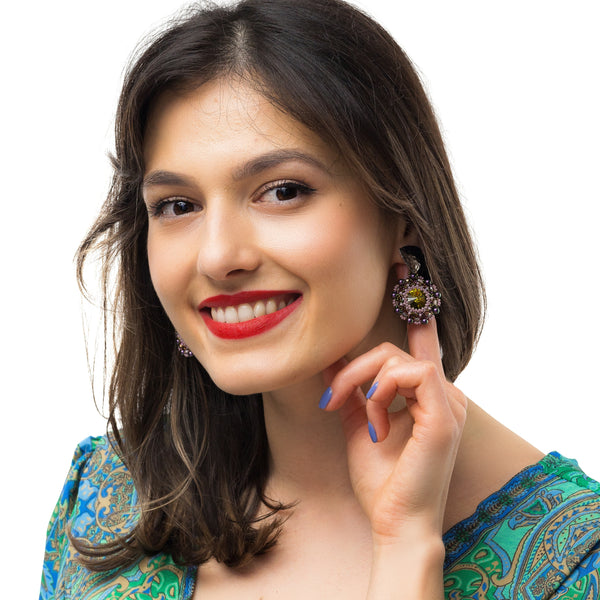 Olivia Swarovski earrings