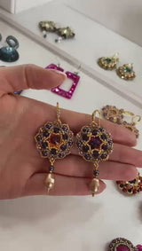 Cercei Swarovski Volcano